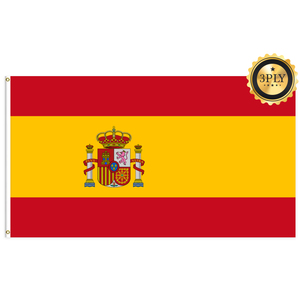 Bandiera Nazionale Spagnola All'Ingrosso 3x5 Piedi, Doppia Faccia, 3 Strati, Poliestere Resistente, Striscione <span class=keywords><strong>Spagnolo</strong></span> per Esterni - Product Image 2