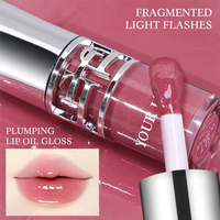 Brillo Labial Voluminizador de Larga Duración de Alta Calidad, Marca Privada, en Stock, Bonito, Brillante, Hidratante, Vegano, Maquillaje Labial