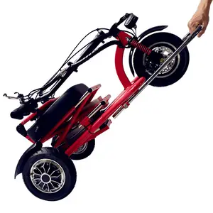 المدمجة الكبار دراجة ثلاثية العجلات Suppliers-دراجة كهربائية ثلاثية العجلات للبالغين ومسنين قابلة للطي بمحرك أحادي ومزدوج
