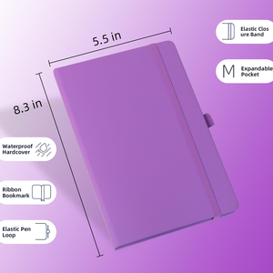 Customizable PU Leather <b>A5</b>/A6 Notebook - Stylish <b>Diary</b> for Students & Professionals - Product Image 2