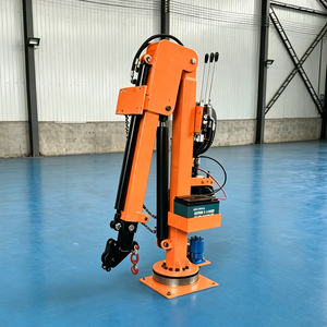 Mini Grúa Hidráulica para Camioneta, 1000 kg, Pluma Telescópica de 3.4 m, 360° °   Accionamiento Eléctrico Giratorio - Product Image 4