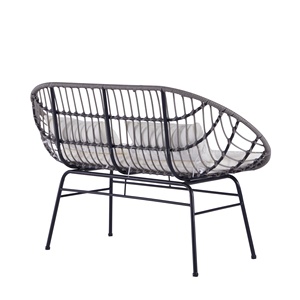 Silla de caña tejida a granel Pvc caña sala de estar silla jardín comedor sofá conjunto <span class=keywords><strong>muebles</strong></span> modernos - Product Image 3