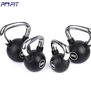 PU kauçuk kaplı su ısıtıcısı çan seti rus kettlebell atletik deri kettlebell