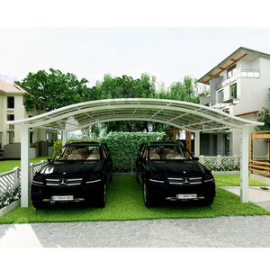 Vente chaude Solaire Structure En Aluminium Haute Pression Du Vent Abri Toit Carport - Product Image 2