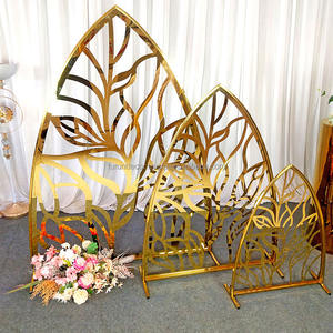 Furun Customized Stainless Steel Flower Shaped Wedding Arch for <b>Background</b> Decoration at Party and Event - Product Image 5