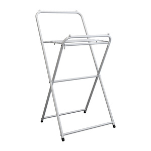 Tendedero de ropa plegable en forma de X, tipo móvil, para interiores, para el hogar, dormitorio o residencia universitaria. - Product Image 1