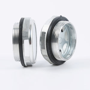 तेल स्तर गेज दृष्टि कांच बसपा/एनपीटी धागा हाइड्रोलिक तेल स्तर गेज - Product Image 4