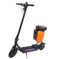 Trottinettes électriques pliantes avec siège, fabriquées en Chine, pour la conduite en ville, 2 roues, batterie au lithium 36V5.2AH, moteur 350W, vitesse maximale 25 km/h