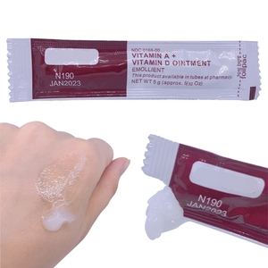 100 unidades de bálsamo en gel con vitamina AD para tatuajes, pomada para el cuidado posterior de PMU, crema reparadora de piel para microblading, cuidado de maquillaje permanente - Product Image 3