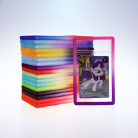 Защитный бампер-накладка Boyue Stock 2 3 4 Mix Color Glitter Card для карт PSA (разные цвета, блестящий)