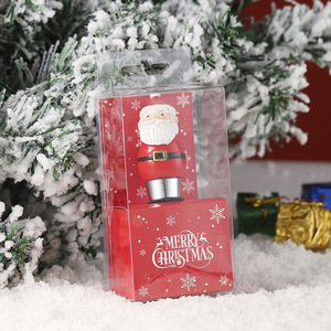 Santa Claus <b>Wine</b> <b>Stopper</b> Plastic Christmas Bottle Decor Red <b>Wine</b> Accessory - Product Image 1
