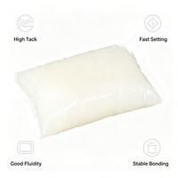 Colle thermofusible blanche laiteuse APAO, bloc de colle avec viscosité 1000-2000, point de ramollissement 90-100, pour collage de matelas 3D