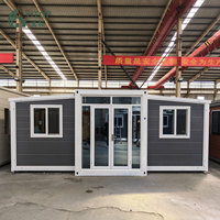 Maisonnette préfabriquée de 20 pieds, 1, 2, 3, 4 ou 5 chambres, modulaire, extensible, portable, de haute qualité, pour l'Australie