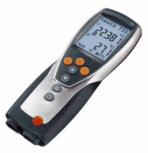Instrument de mesure de température Testo 735-2 - Thermomètre multicanal haute précision - Product Image 6