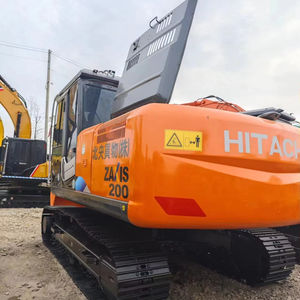 Excavatrice hydraulique d'occasion de haute qualité de 20 tonnes Excavatrice sur chenilles Hitachi ZX200 à vendre - Product Image 1