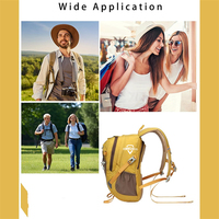 Sac à dos de randonnée 30L pliable, durable, léger, en RPET, pour femmes et hommes, utilisation en extérieur, compatible avec un ordinateur portable de 15,6 pouces