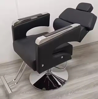 Équipement de salon moderne Mobilier de salon de beauté Chaise de barbier rotative pivotante pour la coupe de cheveux