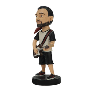 Personalizzato in resina artigianato figurina statuetta stile artificiale <span class=keywords><strong>chitarrista</strong></span> musicista per scrivania e decorazione auto - Product Image 5
