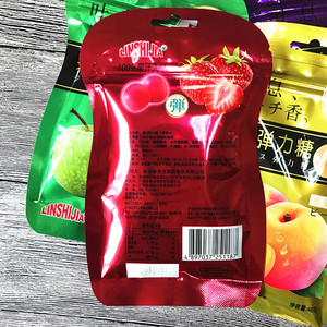 Toptan renkli tatlı yaratıcı çanta paketlenmiş çikolata <span class=keywords><strong>fudge</strong></span> balmumu şeker oyuncak şeker - Product Image 4