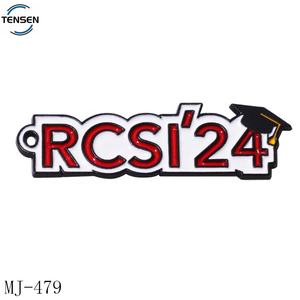 パーソナライズ ドガーメント メタルチャーム クロムカラー ブランド名ネックレス アクセサリー ブランド レターペンダント - Product Image 6