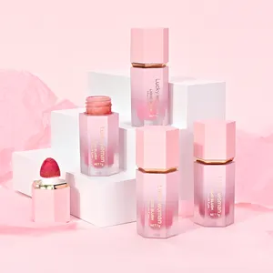 Blush personnalisé végétalien maquillage blush emballage de marque privée en gros