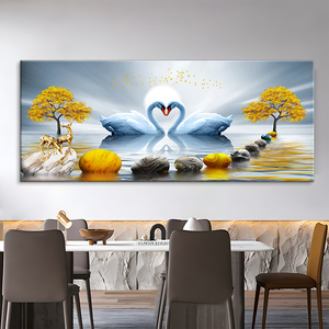 Precio de fábrica, vista <span class=keywords><strong>al</strong></span> mar de una pintura refrescante y póster bonito y moderno, pinturas en lienzo para decoración de hotel - Product Image 3