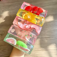 Vaseline Fruit Stick Squishy, vormbaar zintuiglijk fidget-speeltje voor kinderen & tieners, jellytextuur met watermeloen, cadeau & party-favour