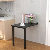 Table de salle à manger invisible multifonctionnelle Suspension murale simple Conception pliante Produit assemblé pour une salle à manger pratique