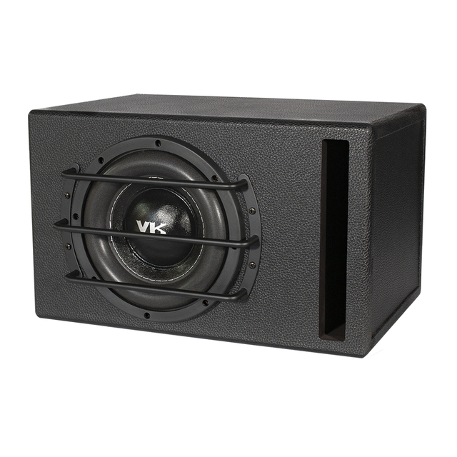 VK X8 8 Inch Active Woofer Single Coil DC 12V Car Audio Subwoofer 300W RMS 600W Max Power