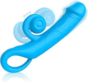YPM ốc rung âm vật kích thích âm vật 10 chế độ âm đạo chèn Massager Silicone rung thanh nữ người lớn quan hệ tình dục đồ chơi