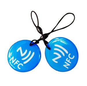 Llavero NFC de Lujo GETSMART, Etiqueta RFID ABS de 13.56MHz, Impermeable, Programable, Personalizable - Product Image 2