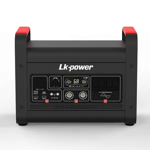 Générateur d'énergie solaire portable 1344wh, batterie au lithium, meilleure vente, d'urgence, pour Camping, utilisation par le domicile