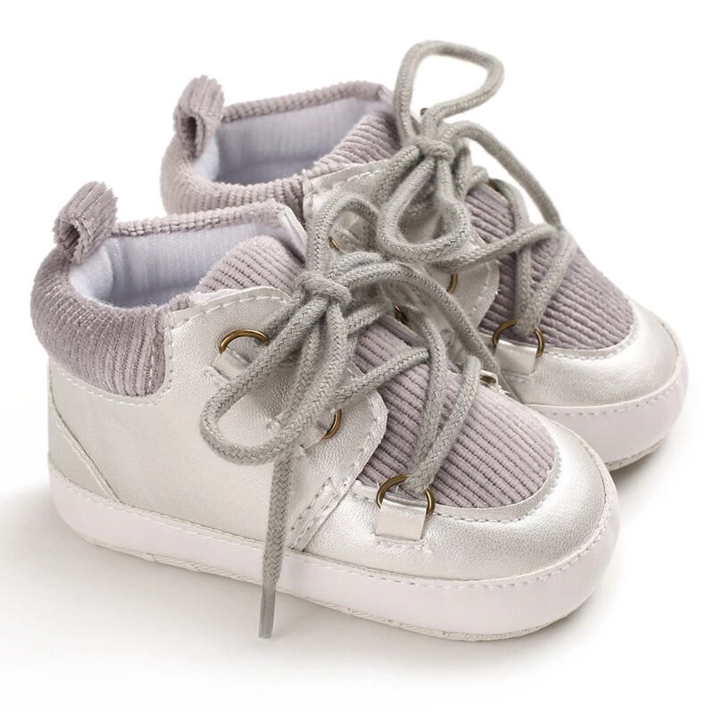 Light Weight New Fashion Lace-up Ankle Toddler Winter Warm Nice Baby Boots