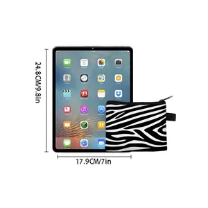 <span class=keywords><strong>Portamonete</strong></span> con Stampa Animalier e Chiusura a Cerniera, Design Carino per Bambini Unisex, Borsa Portaoggetti Piatta 2D a Cartone Animato, Miglior Regalo in Poliestere - Product Image 6
