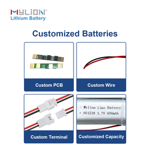 Custom OEM ODM Lipo <strong>Battery</strong> 3.7V 600mAh 800mAh 1200mAh 3000mAh Rechargeable <strong>Li</strong> Ion <strong>Polymer</strong> <strong>Battery</strong> Pack