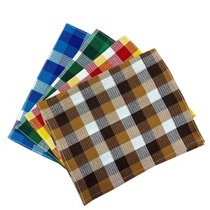 منديل منسوج مخطط سادة مع نمط مطبوع للاستخدام المنزلي عبر الحدود التجارة الإلكترونية على أمازون - Product Image 1