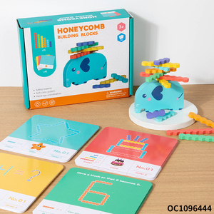 Học tập trẻ em toán học hỗ trợ giảng dạy Montessori nhận dạng màu sắc Đồ chơi Quà Tặng tùy chỉnh động vật bằng gỗ phân loại xếp chồng cân bằng - Product Image 3