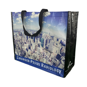 กระเป๋าช้อปปิ้งขายส่งแบบมีหูหิ้ว ผลิตจากพลาสติก PP เคลือบลามิเนต ใช้ซ้ำได้ ทันสมัย เป็นมิตรกับสิ่งแวดล้อม จากเวียดนาม - Product Image 1