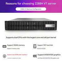 新FusionServer 2288h V7 8*2.5不同配置的英特尔至强Xfusion服务器大量库存准备发货