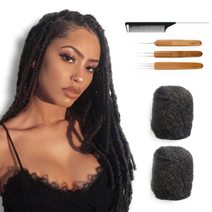 Rambut manusia Brasil keriting Afro ketat bahan Rambut yang dipilih untuk rambut gimbal dan ekstensi rambut manusia keriting afro ketat - Product Image 2