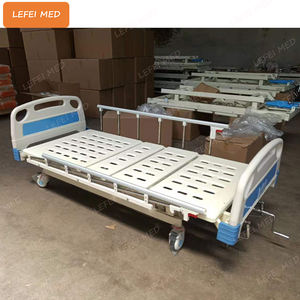 Cama de enfermería redonda para el hogar, cama médica de tres manivelas, 3403K - Product Image 4