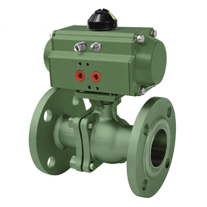 Venta de Liquidación COVNA B2B, Válvula de Bola Neumática de Acero Inoxidable de 2 Vías con Conexión Bridada de PTFE - Product Image 3