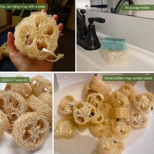 Natural Loofah Slices <b>for</b> Soap Making, Organic Luffa Cuts <b>for</b> DIY <b>Exfoliating</b> Soaps, Homemade Handmade Loofa Soap - Product Image 5