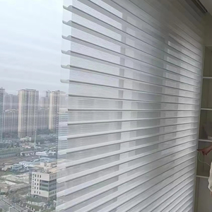 Shangri-la Rèm bán buôn (Nhà sản xuất) chất lượng cao thông minh điện ba bóng ngang Màn dễ dàng cài đặt - Product Image 1