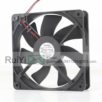 NMB 5V 12V 48V DC 24V 0.19A AC EC 12025 120X120X25MM 12CM Convertisseur de fréquence à roulement à billes Ventilateur de refroidissement à deux fils 11925SA-24N-AA