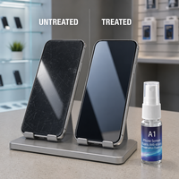 Protecteur d'écran liquide de qualité industrielle A1, nano micro-silice, essence céramique invisible modifiée anti-rayures, Guangdong