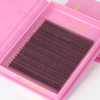 Éventails de Volume Préfabriqués SP EYELASH Spire Comic Super Doux C D Éventails Promade Anime Spire Extensions de Cils Plateaux Éventails de Volume Préfabriqués Mega