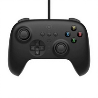 Controlador con Cable 8BitDo Ultimate 2 de 8 Bits, USB para PC, Windows 10, Android, Steam Deck, Raspberry Pi (Negro)