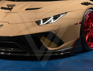 Kit carrosserie en fibre de carbone de style Performante Pare-chocs avant avec lèvre avant pour <span class=keywords><strong>Lambo</strong></span> Huracan LP610-4 - Product Image 2