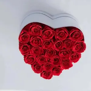 Оптовая продажа цветок долгой жизни Сохраненная Роза в коробке подарок на День Святого Валентина 2024
